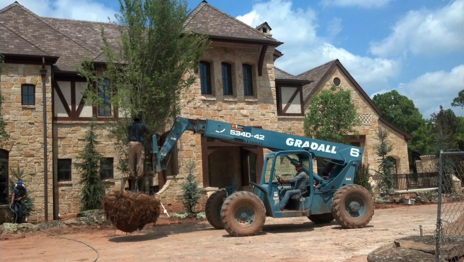 Orion Outdoor large tree installation